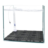 BaoZqua undergravel filter plates in a 10-gallon setup, promoting efficient biofiltration.