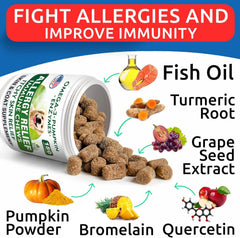 BARK&SPARK quercetin and bromelain blend supports calm allergic responses