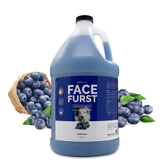 Bark2Basics Face Furst Scrub facial cleanse for pets with gentle exfoliation.