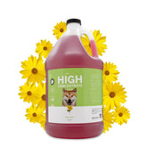Bark2Basics high-concentrate dog shampoo bottle showing deep coat cleansing.