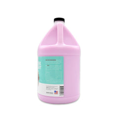 Bark2Basics Pomegranate Yogurt Dog Shampoo bottle with rich lather showcases protein delivery.