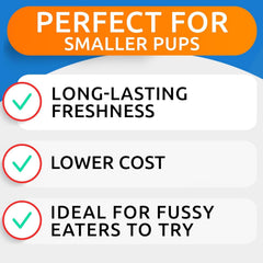 BARK&SPARK calming chews pack shows soft treats for daily calm