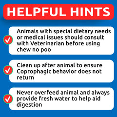 BARK&SPARK No Poo Chews with probiotics aid gut health