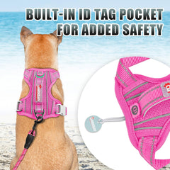 BARKBAY breathable air mesh keeps dogs cool on hot days.