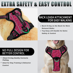 BARKBAY harness reflective strips increase night visibility