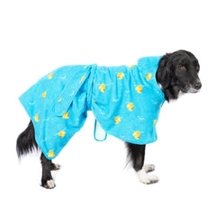 BarkBox fast-dry bathrobe in 34x32 for post-bath use and quick moisture absorption.