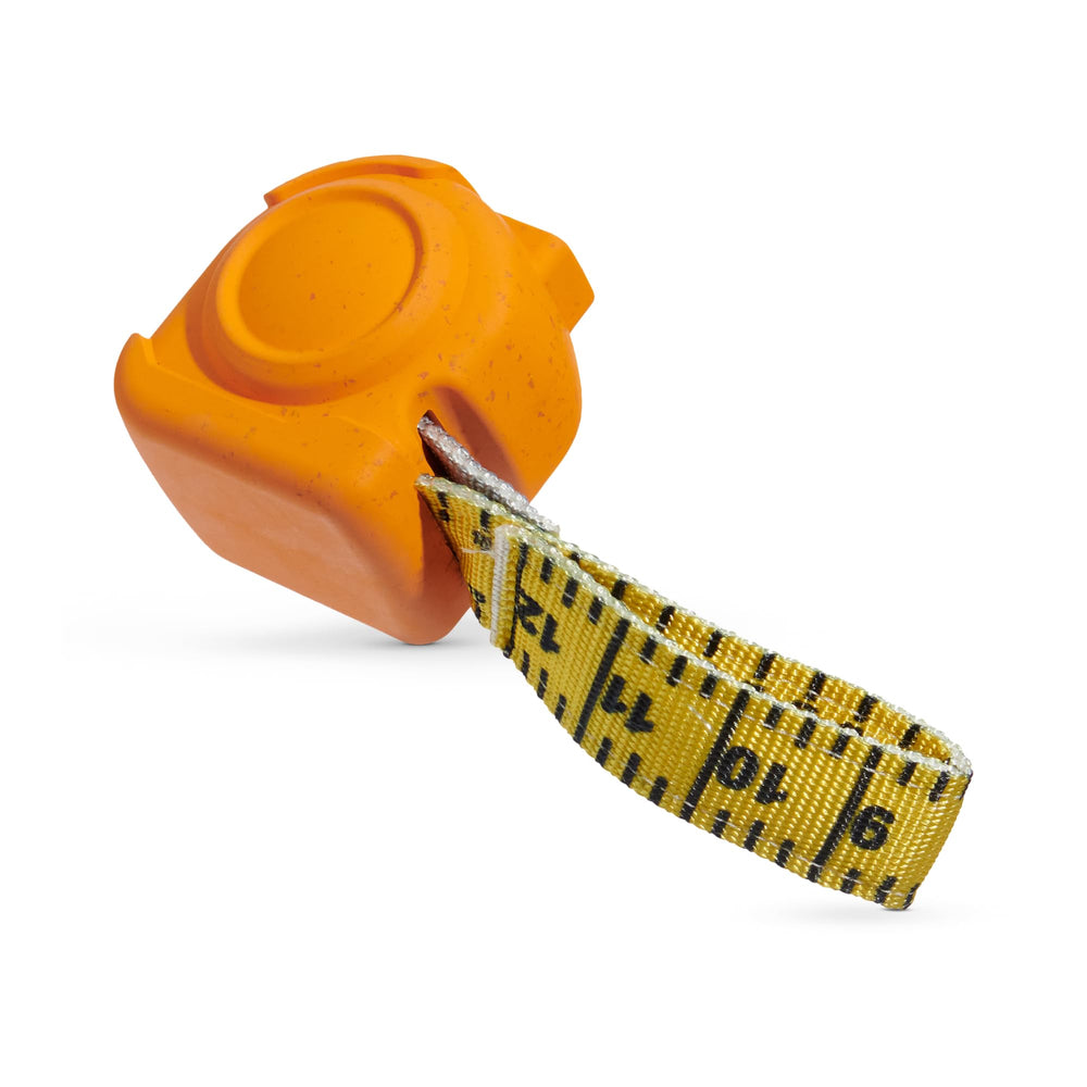 BarkBox Tug Measure, durable dog toy for large chewers and tug sessions.