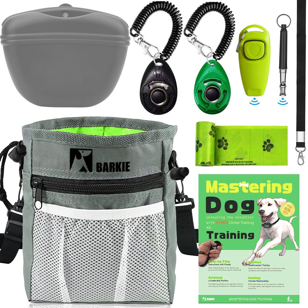 BARKIE training kit waistbag shown for hands-free outdoor training sessions.