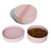 Barkin' Trails travel dog bowls nest compact for easy storage during adventures.