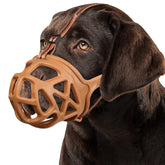 BARKLESS basket muzzle for biting: comfortable, secure for daily walks
