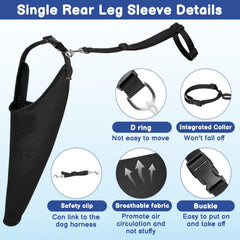 BARKLESS breathable recovery suit for dogs supporting comfortable healing