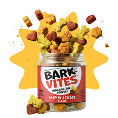 Close-up of BarkVites-soft-chews shows a palatable texture for easy daily joint care.