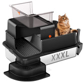 Bartuke XXXL top view showing spacious interior for large cats.