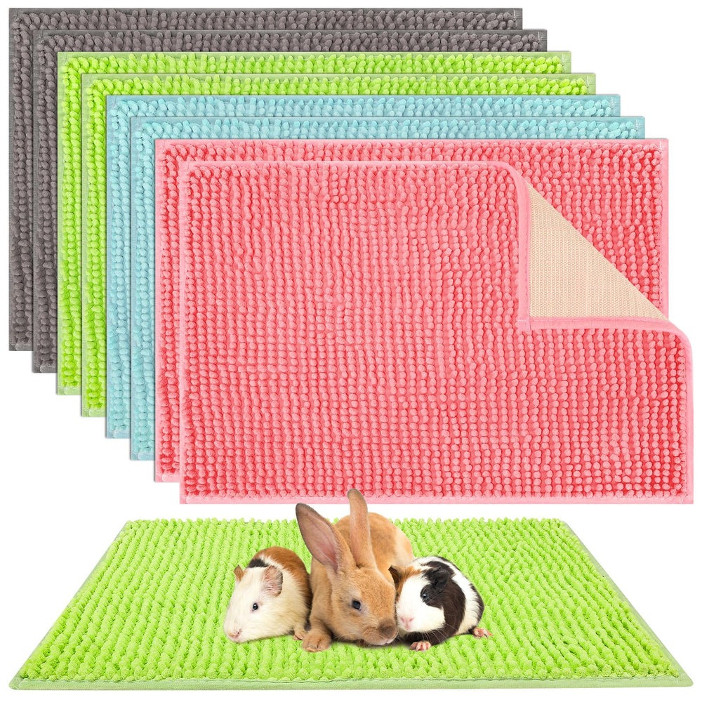 Barydat 8-piece guinea pig cage liner set for reusable, clean bedding.