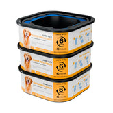 BATADAPTER 42ft jumbo refill bags with odor-lock for Genie system reduce odors.