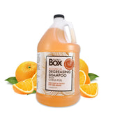 BatherBox Degreasing Shampoo bottle pour for quick, powerful clean of greasy coats.