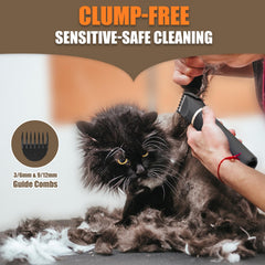 Bautrium paw trimmer attachment for safe paw grooming.