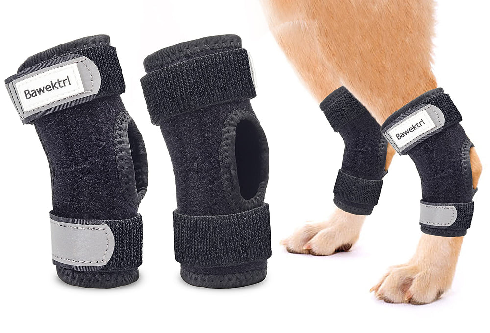 Bawektrl dog hock brace supports hind leg stability during movement