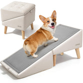 BBtang 16-inch dog stairs height for easier couch access and joint-friendly support.