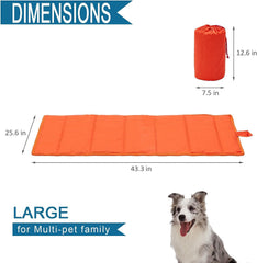 BDEUS Travel Dog Bed with carry handle for easy transport