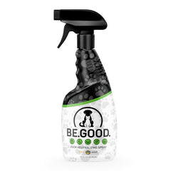 BE GOOD Pet Odor Eliminator Spray bottle front for pet-friendly homes
