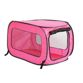 Beatrice portable pop-up kennel for travel, lightweight and easy to pack.
