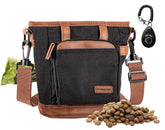 BEAU&FUR large dog treat pouch with clicker for training on walks