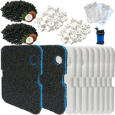 Beaufan 18-pack filter media pack designed for Cascade canisters improves filtration options