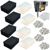 Beaufan 4 stage filter ceramic rings enhance filtration for larger tanks