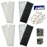 Beaufan foam pads for mechanical filtration and clearer water