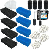 Beaufan aquarium foam filters for AC50 improve mechanical filtration
