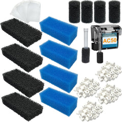 Beaufan aquarium foam filters for AC50 improve mechanical filtration