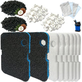 Beaufan bio sponge filters for Cascade 700/1000 improve mechanical filtration