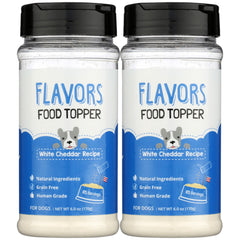 BEAUMONT BASICS Flavors White Cheddar topper on kibble to boost flavor
