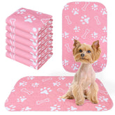 BEAUTYZOO 6-pack pee pads ready for reuse and quick replacement.