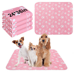 BeautyZOO washable pee pad pattern with anti-slip design for safe use.