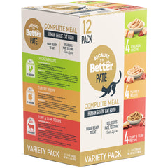 Because It's Better Pate Ocean Flavors pouch for all life stages.