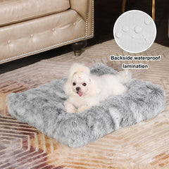 Bedfolks crate bed with non-slip bottom keeps the resting area steady and secure.