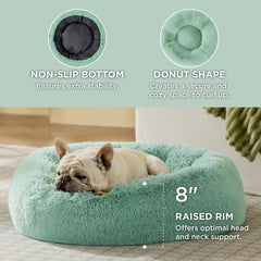 Bedsure anti-slip base keeps the bed in place during restless nights.