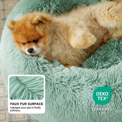 Bedsure apple green donut bed cover adds style and softness