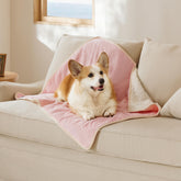 Bedsure cat blanket waterproof-leakproof keeps furniture dry and protected.
