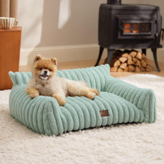 Bedsure ComfyFleece cute cat couch offers plush feline comfort.