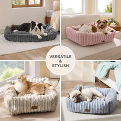 Bedsure ComfyFleece Amphora anti-slip bottom keeps bed steady