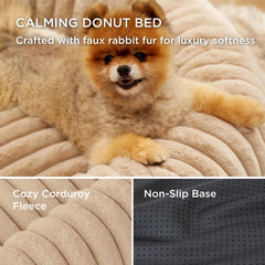 Bedsure bed with anti-slip bottom for secure placement on the floor.