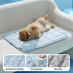 Bedsure cooling mat machine-washable design for easy cleaning.