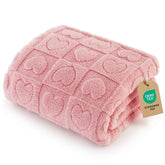 Bedsure dog blanket large pink 40x50in for cozy naps with large dogs.