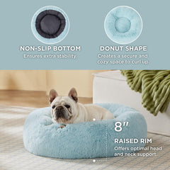 Bedsure donut bed non-slip base keeps it steady