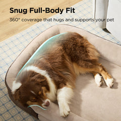 Bedsure bed surface with ultra-soft fleece promotes calm, restful sleep.