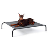 Bedsure Outdoor Elevated XL Dog Bed with cooling frame for outdoor lounging