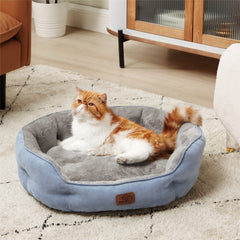 Bedsure plush sherpa surface adds softness for peaceful naps.